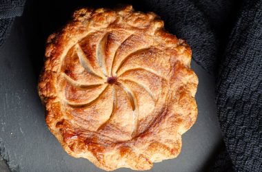 Duck and goat’s cheese Pithiviers