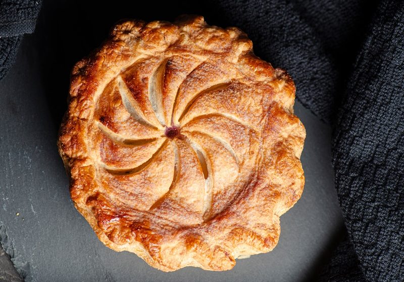 Duck and goat’s cheese Pithiviers